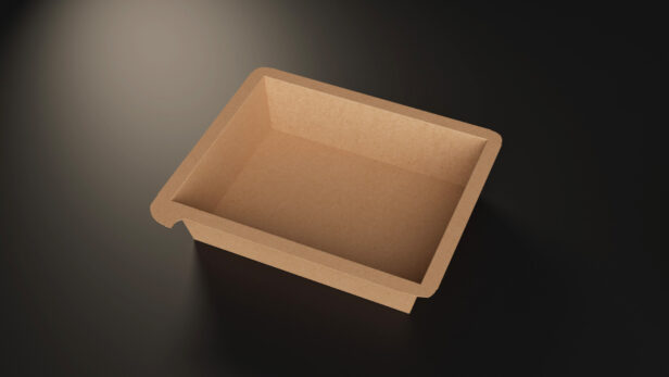 Maple leaf tray designed by Halopack
