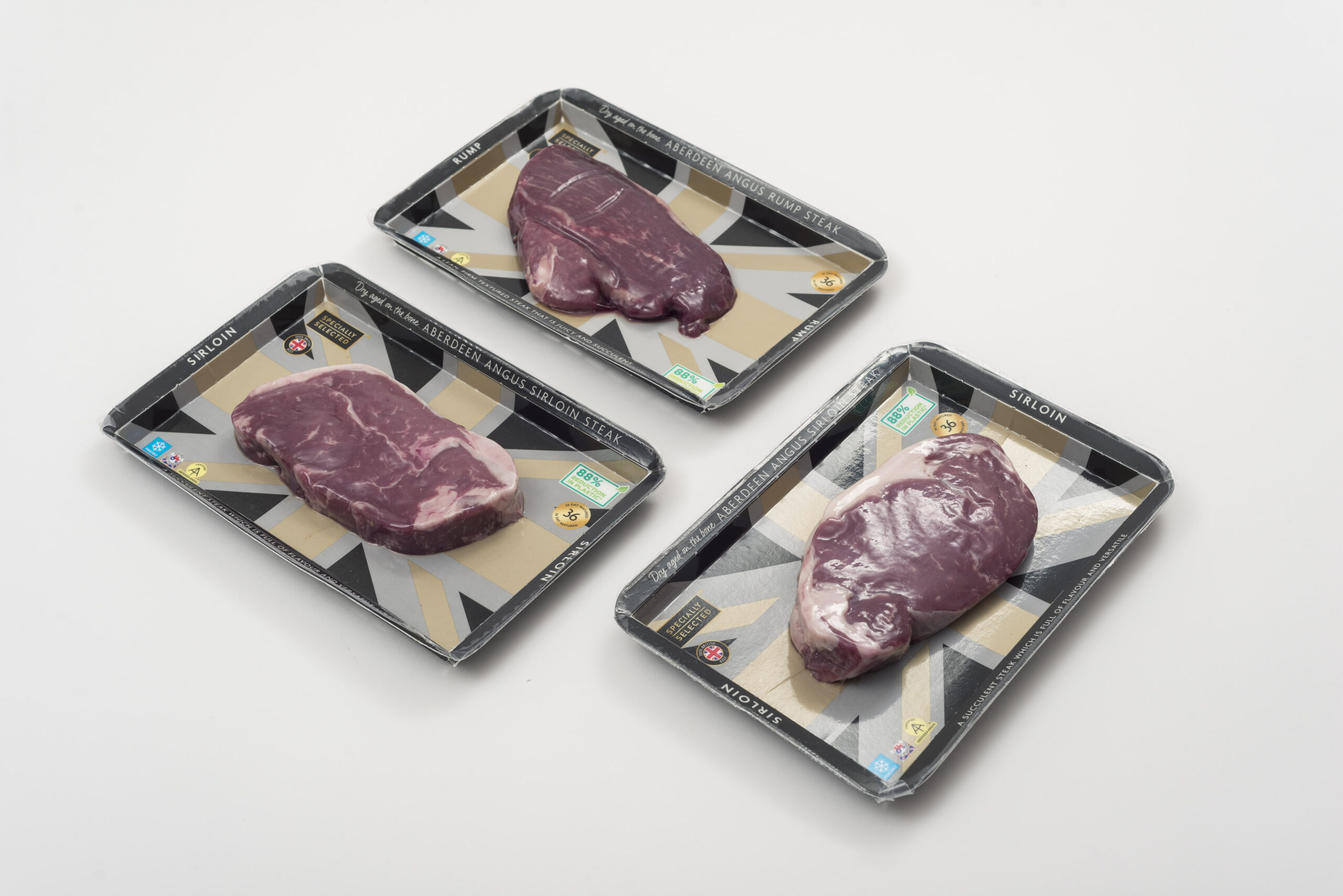 Skin food cardboard trays designed by Halopack for Alexir