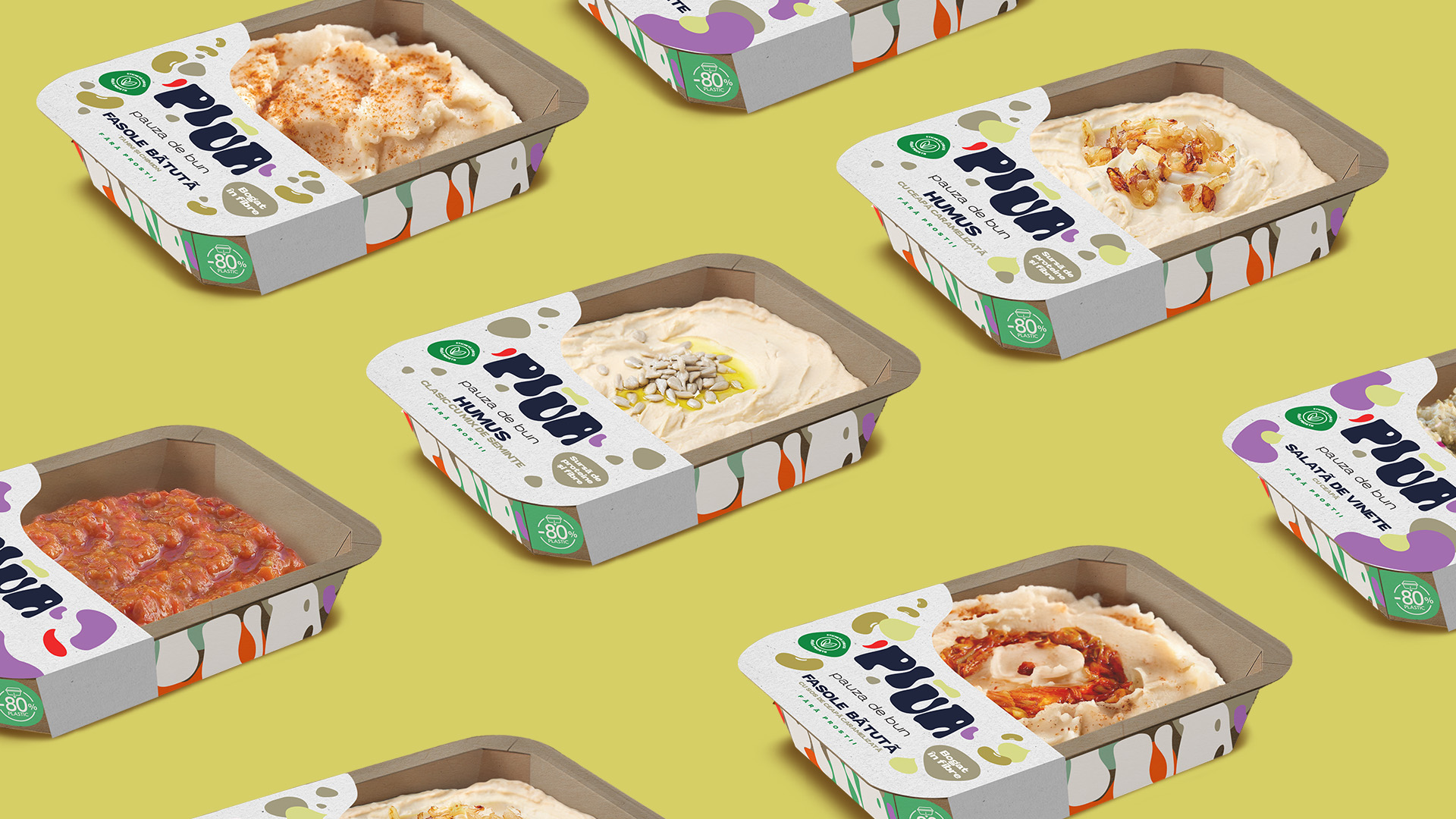 Maidan fresh hummus range in Halopack trays